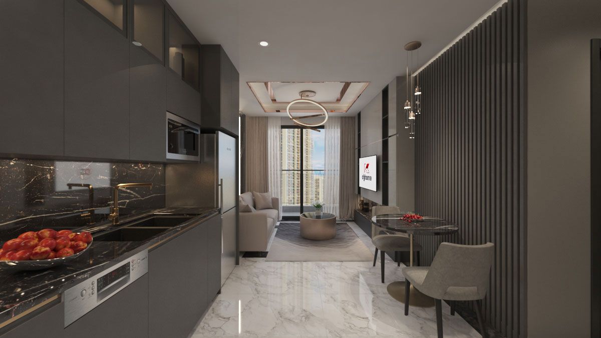 Tổng quan về phong cách phong cách thiết kế nội thất chung cư Dubai - Aggressive